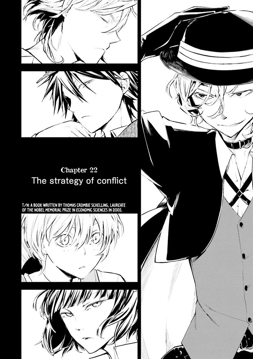 Bungou Stray Dogs Chapter 22 page 6 - Chapter 22: The Strategy of Conflict