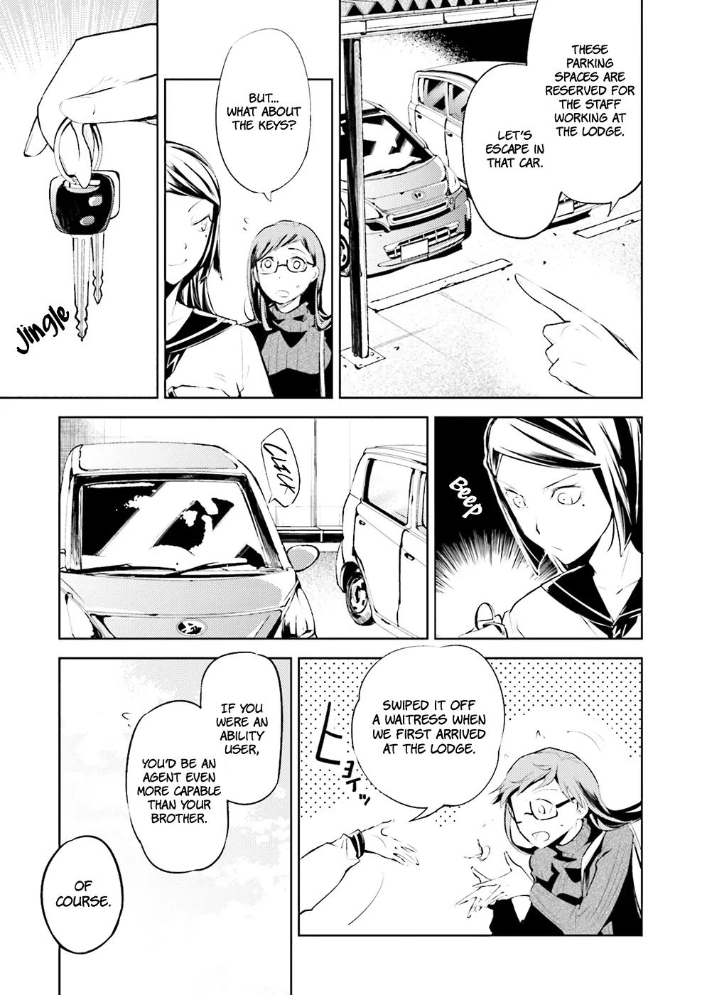 Bungou Stray Dogs Chapter 23 page 13 - Chapter 23: Grapes of Wrath Ripened in the Eye - Part 1