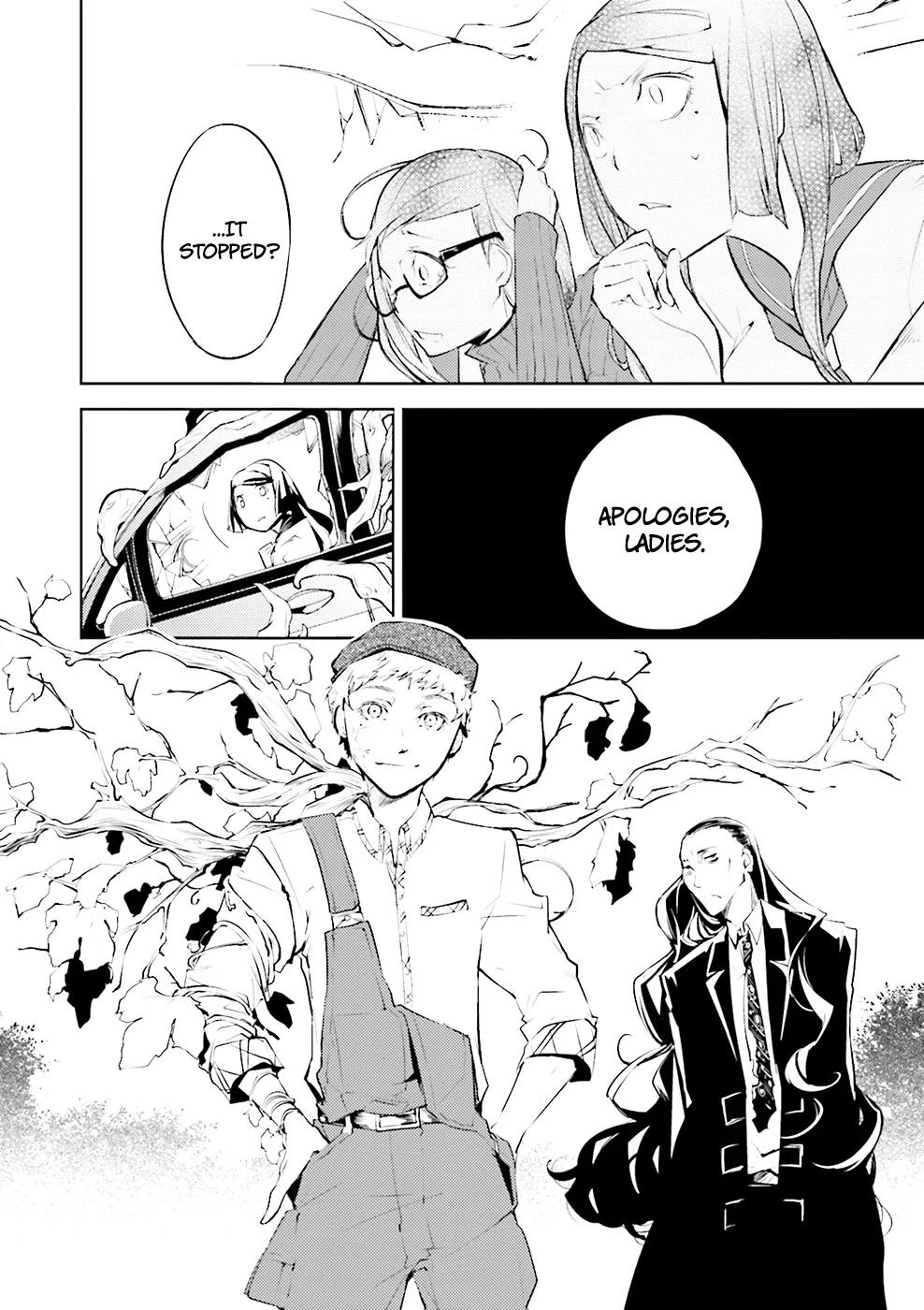 Bungou Stray Dogs Chapter 23 page 18 - Chapter 23: Grapes of Wrath Ripened in the Eye - Part 1