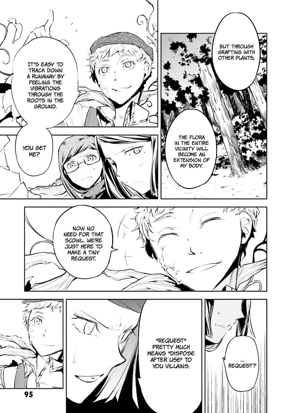 Bungou Stray Dogs Chapter 23 page 21 - Chapter 23: Grapes of Wrath Ripened in the Eye - Part 1