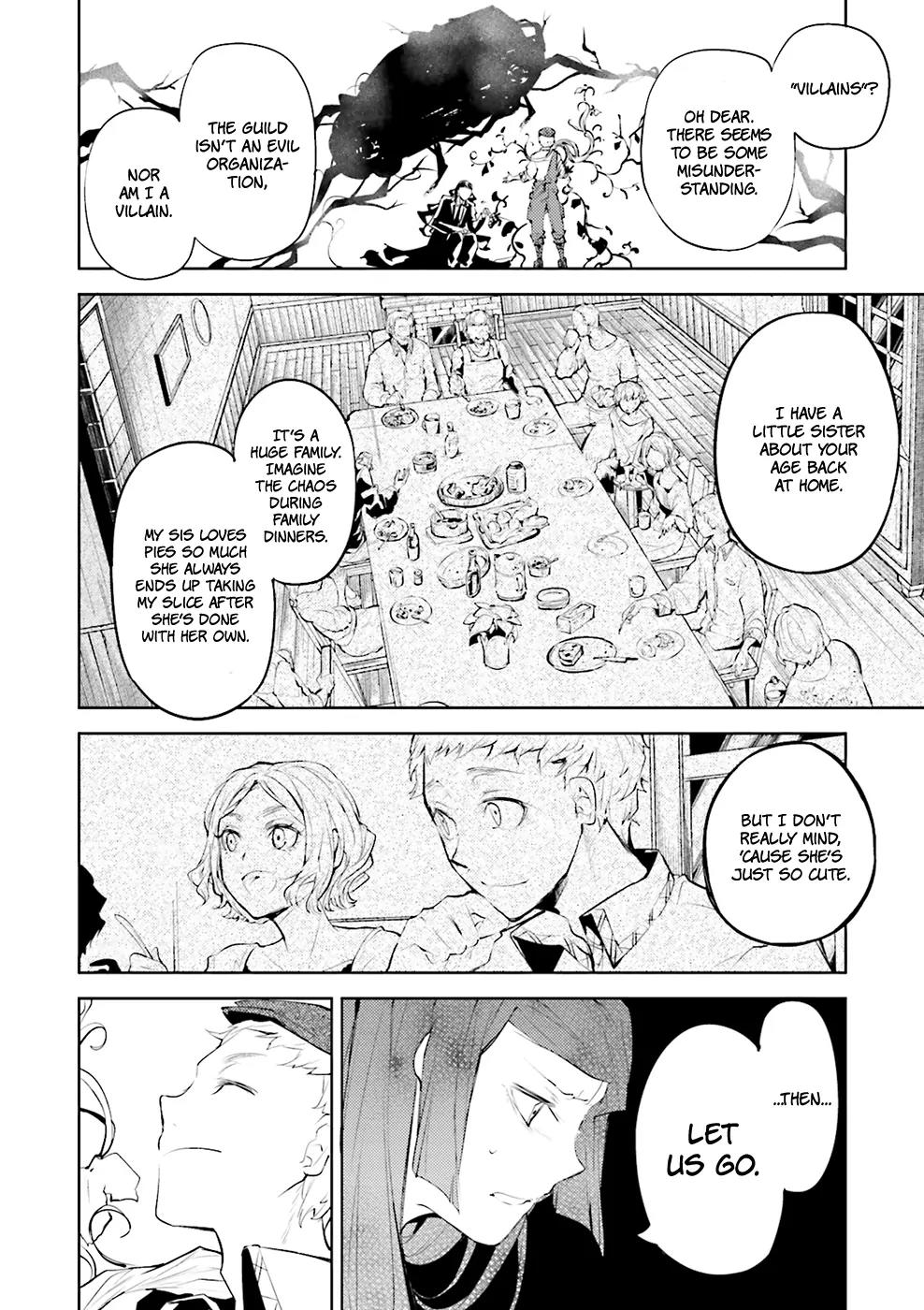Bungou Stray Dogs Chapter 23 page 22 - Chapter 23: Grapes of Wrath Ripened in the Eye - Part 1