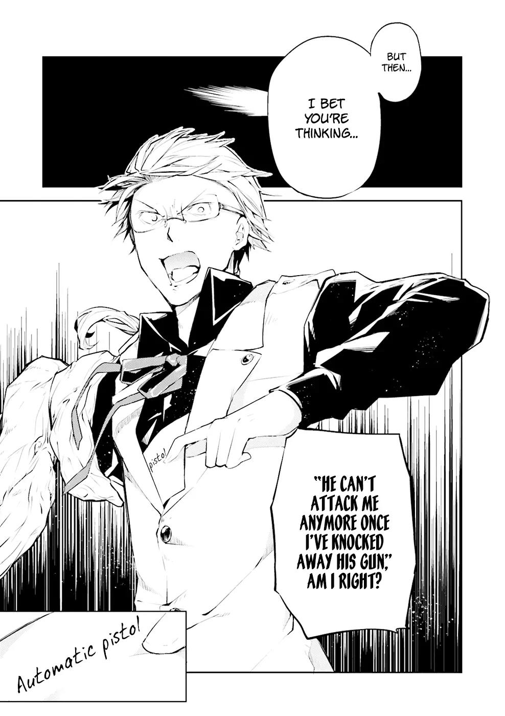 Bungou Stray Dogs Chapter 23 page 31 - Chapter 23: Grapes of Wrath Ripened in the Eye - Part 1