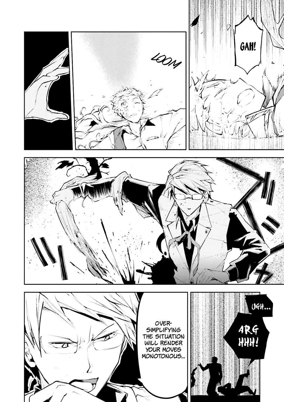 Bungou Stray Dogs Chapter 23 page 34 - Chapter 23: Grapes of Wrath Ripened in the Eye - Part 1