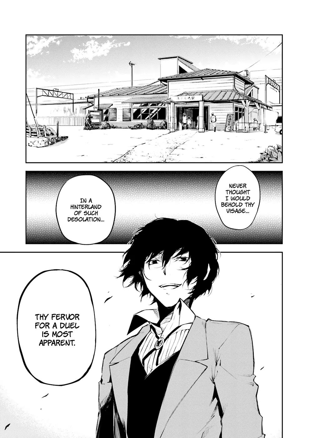 Bungou Stray Dogs Chapter 24 page 23 - Chapter 24: Grapes of Wrath Ripened in the Eye - Part 2