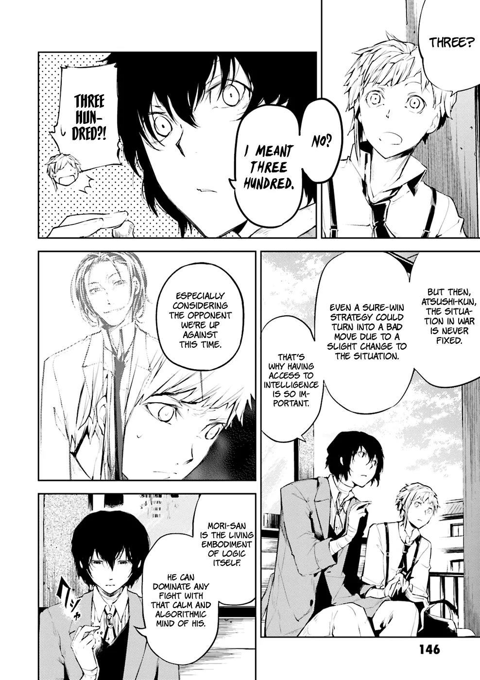 Bungou Stray Dogs Chapter 24 page 28 - Chapter 24: Grapes of Wrath Ripened in the Eye - Part 2