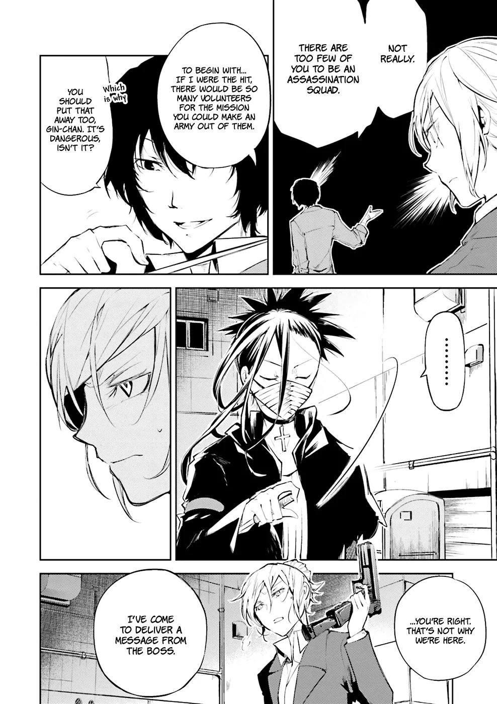Bungou Stray Dogs Chapter 24 page 39 - Chapter 24: Grapes of Wrath Ripened in the Eye - Part 2