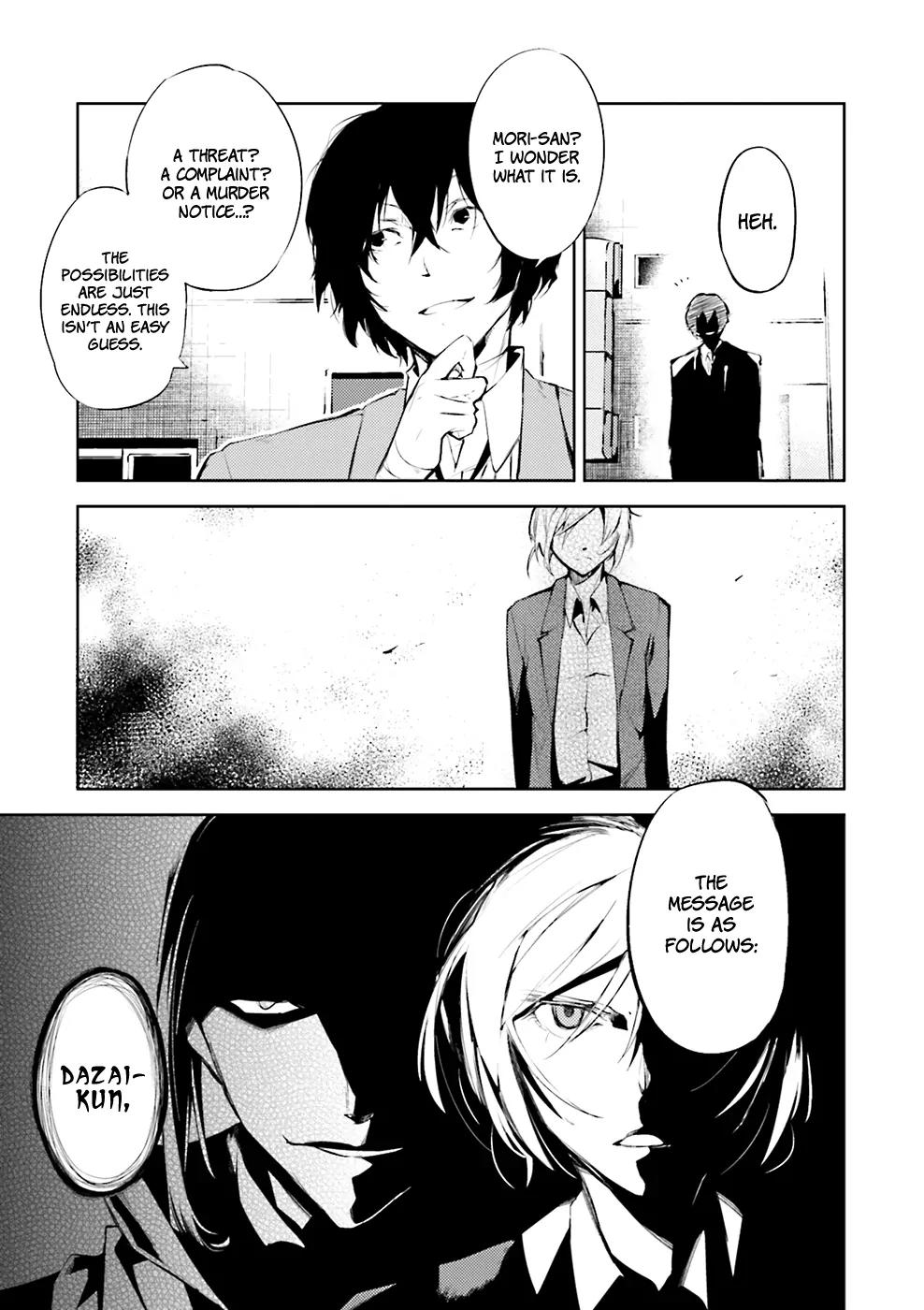 Bungou Stray Dogs Chapter 24 page 40 - Chapter 24: Grapes of Wrath Ripened in the Eye - Part 2
