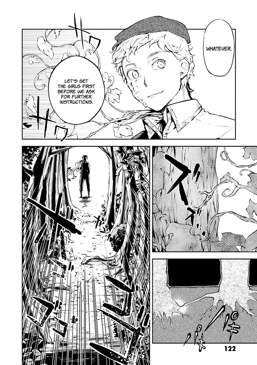Bungou Stray Dogs Chapter 24 page 6 - Chapter 24: Grapes of Wrath Ripened in the Eye - Part 2