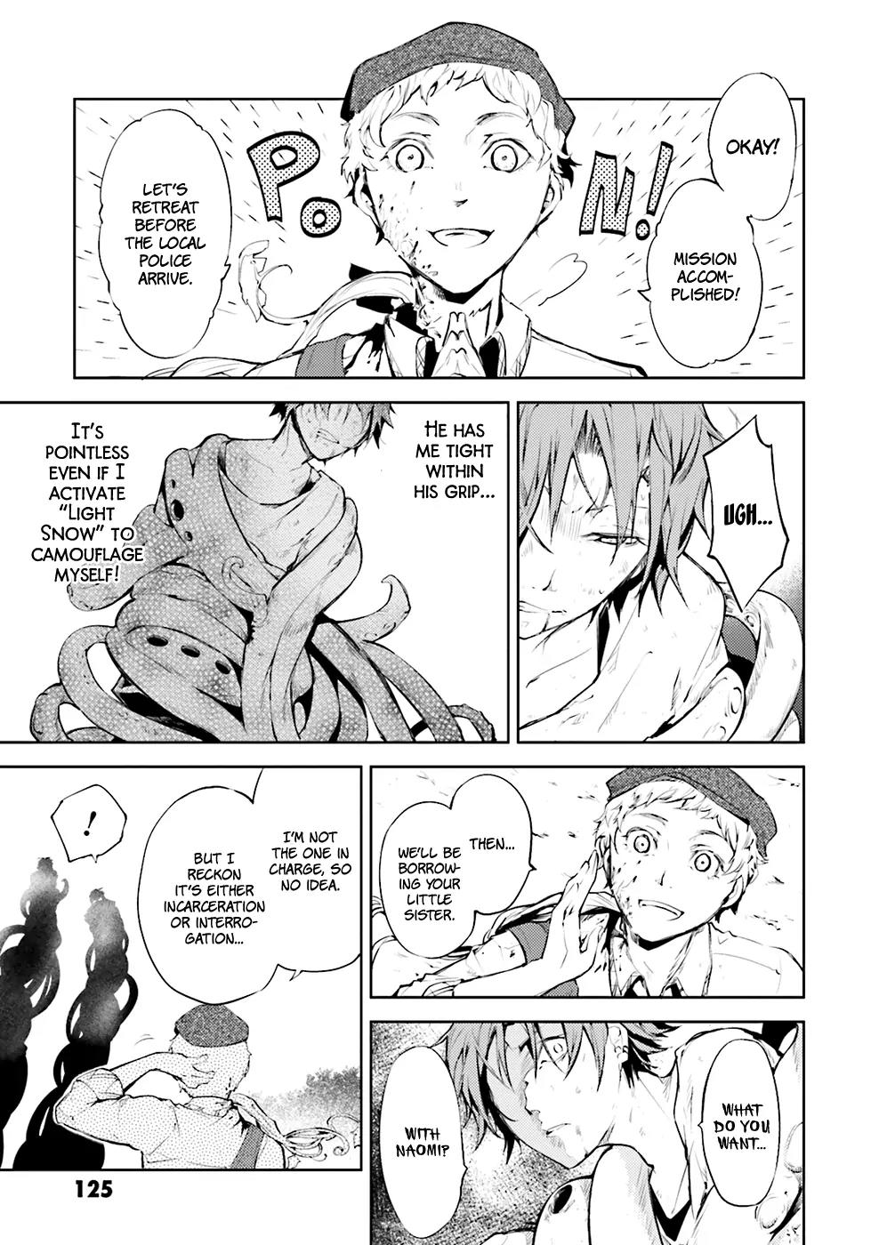 Bungou Stray Dogs Chapter 24 page 9 - Chapter 24: Grapes of Wrath Ripened in the Eye - Part 2