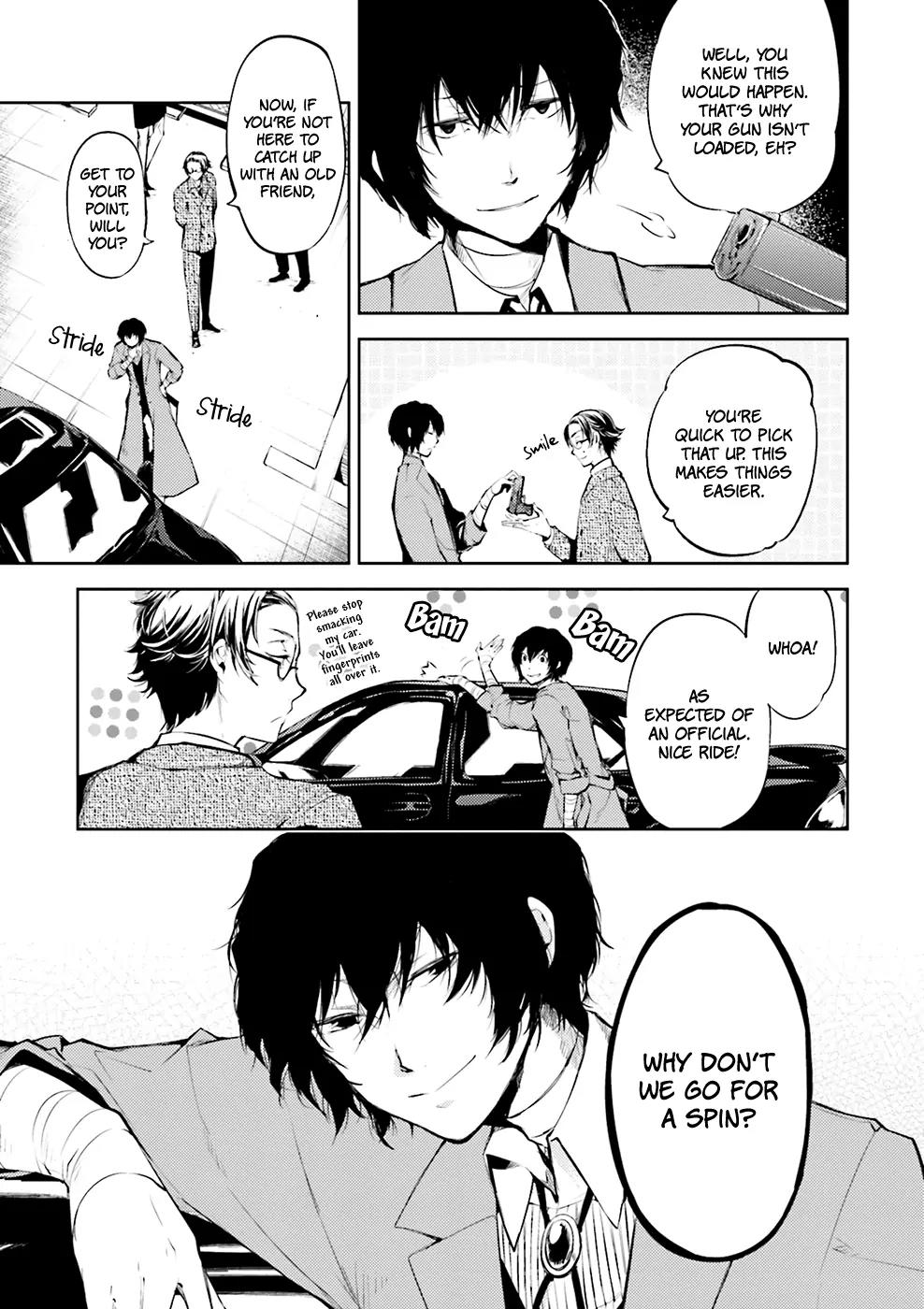 Bungou Stray Dogs Chapter 26 page 15 - Chapter 26: Will of Tycoon