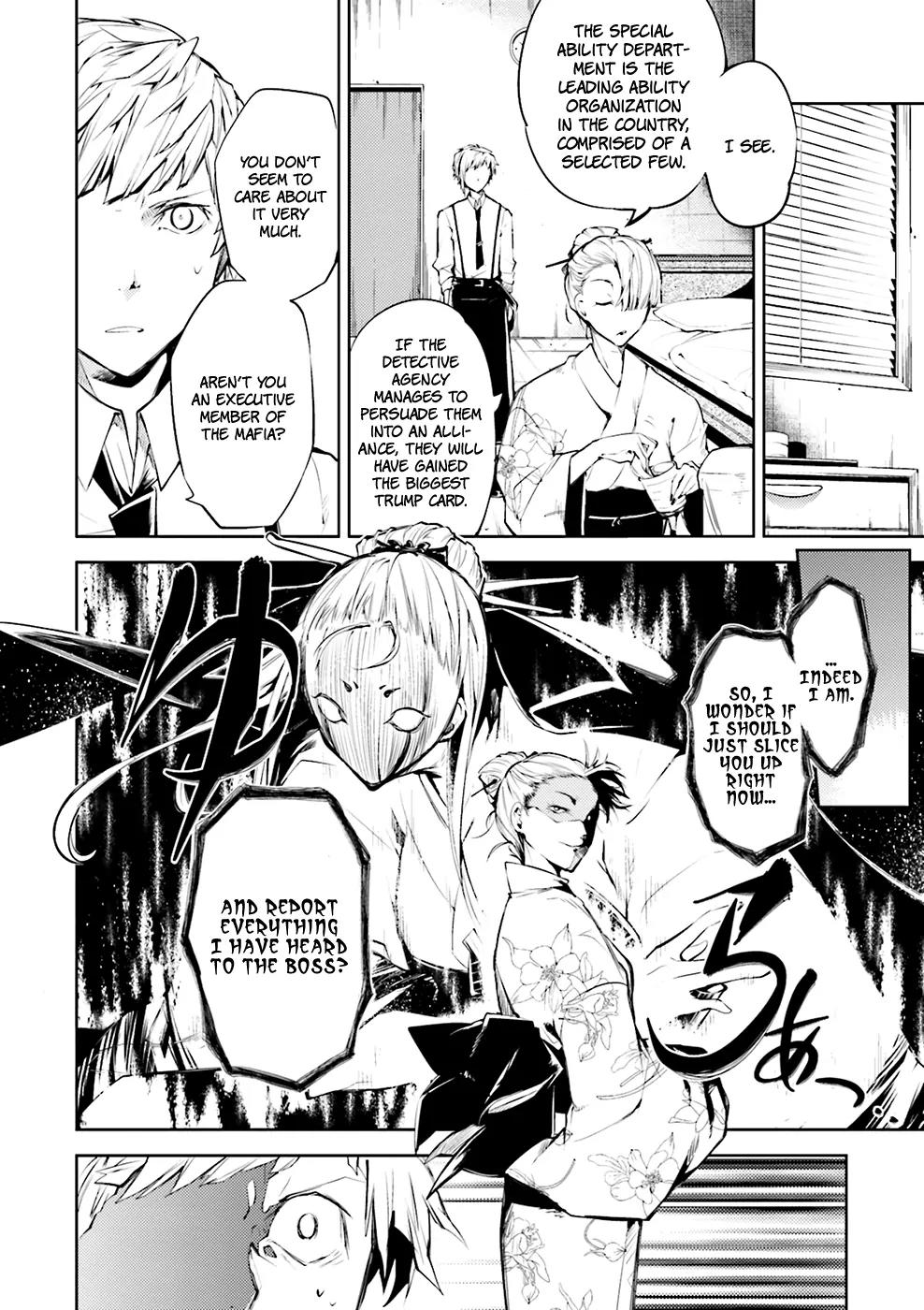 Bungou Stray Dogs Chapter 26 page 16 - Chapter 26: Will of Tycoon