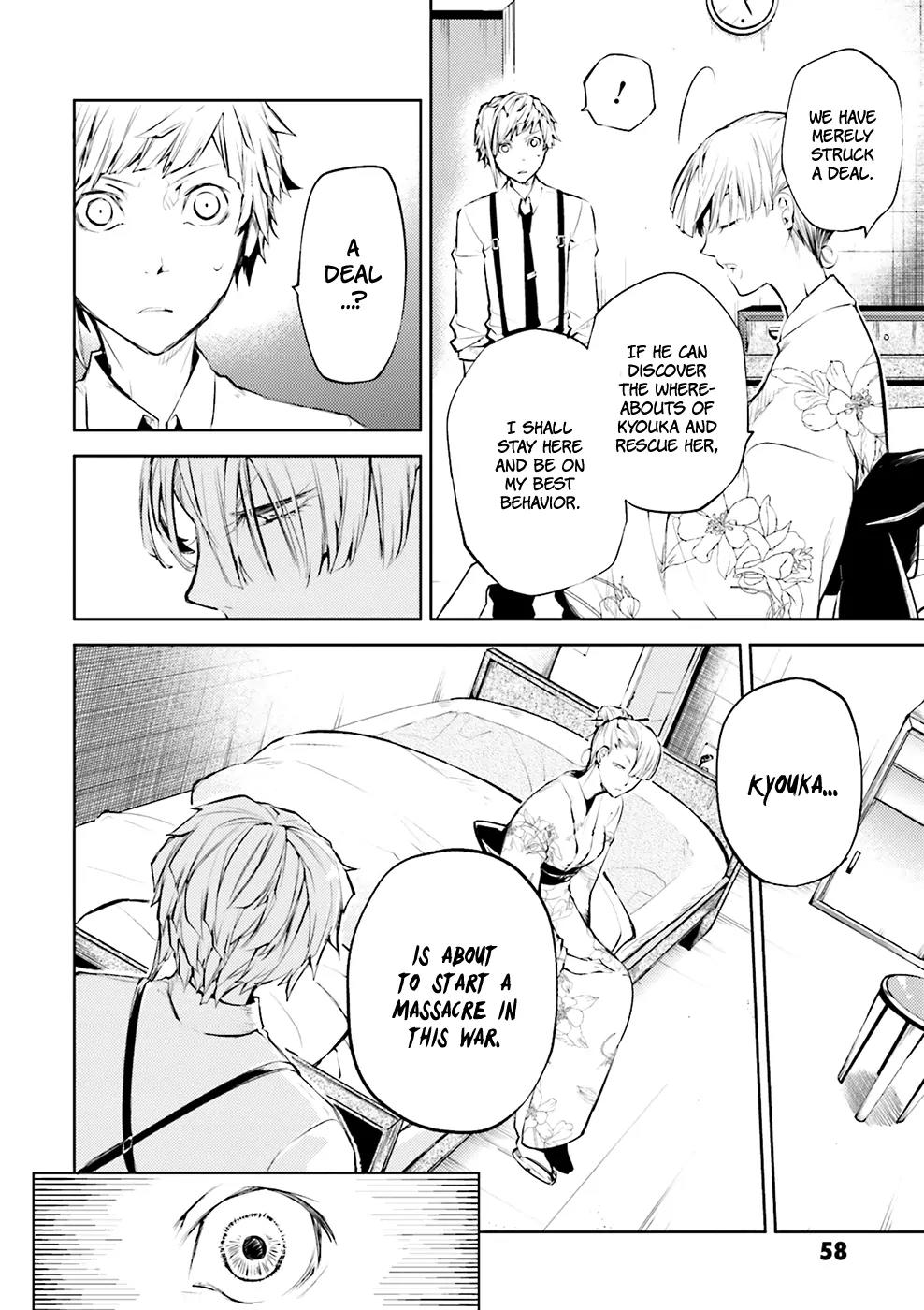 Bungou Stray Dogs Chapter 26 page 18 - Chapter 26: Will of Tycoon