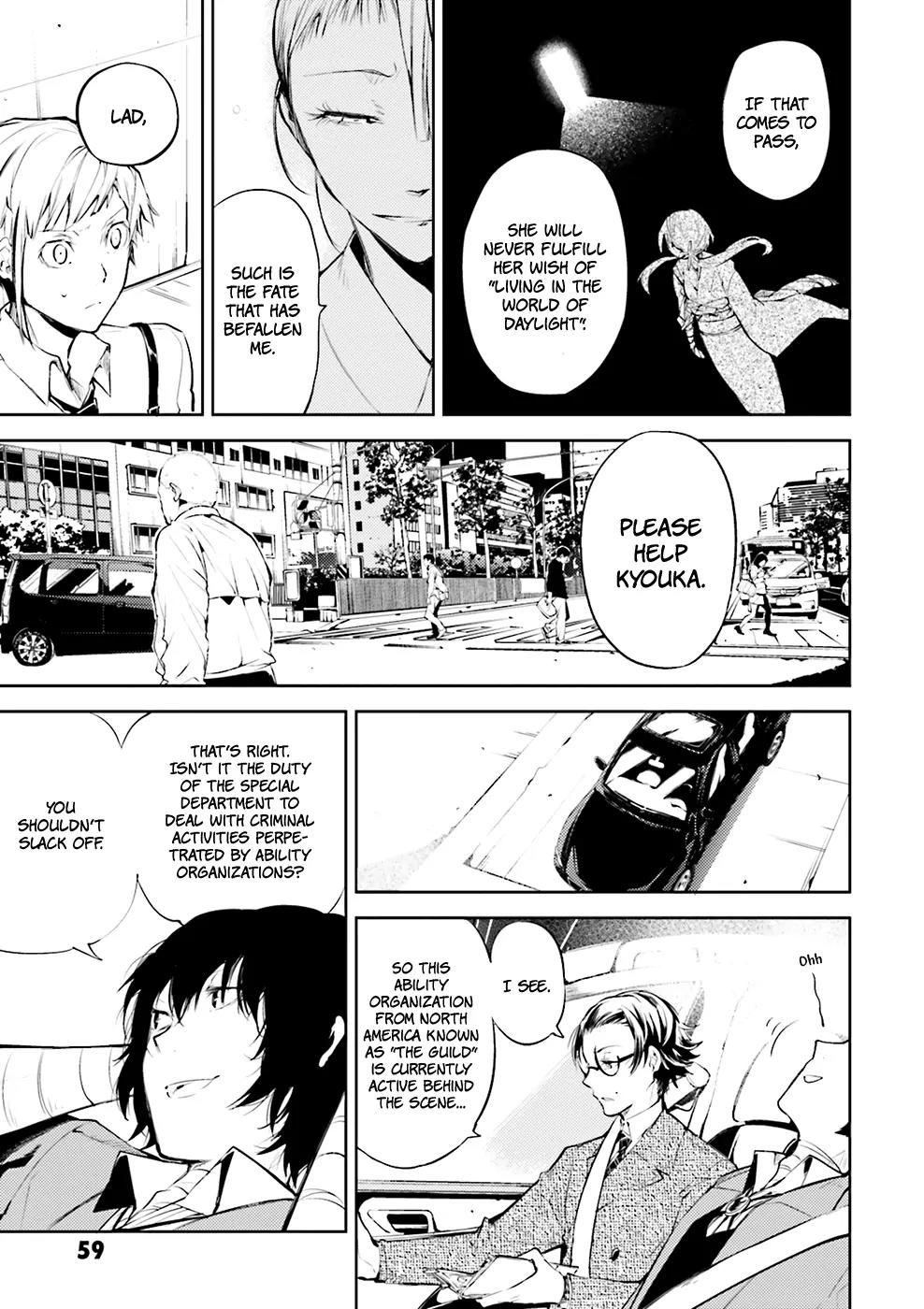Bungou Stray Dogs Chapter 26 page 19 - Chapter 26: Will of Tycoon