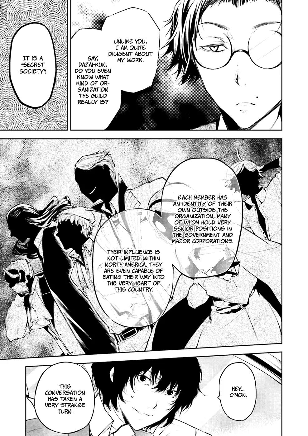 Bungou Stray Dogs Chapter 26 page 21 - Chapter 26: Will of Tycoon