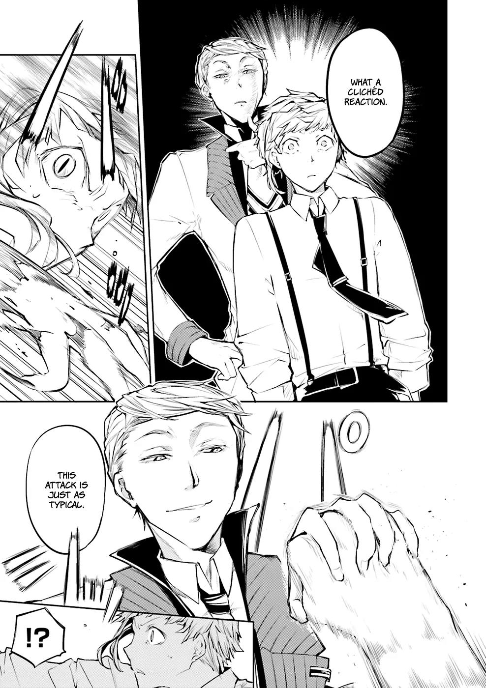 Bungou Stray Dogs Chapter 26 page 27 - Chapter 26: Will of Tycoon