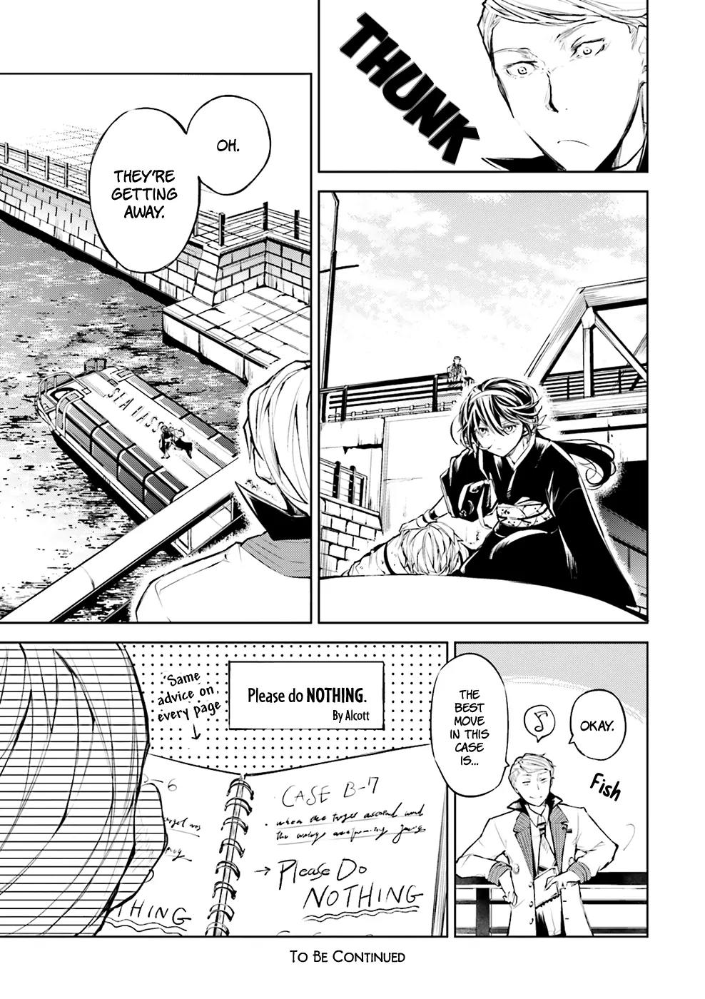 Bungou Stray Dogs Chapter 26 page 37 - Chapter 26: Will of Tycoon