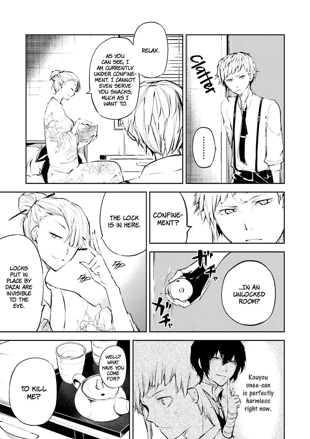 Bungou Stray Dogs Chapter 26 page 8 - Chapter 26: Will of Tycoon