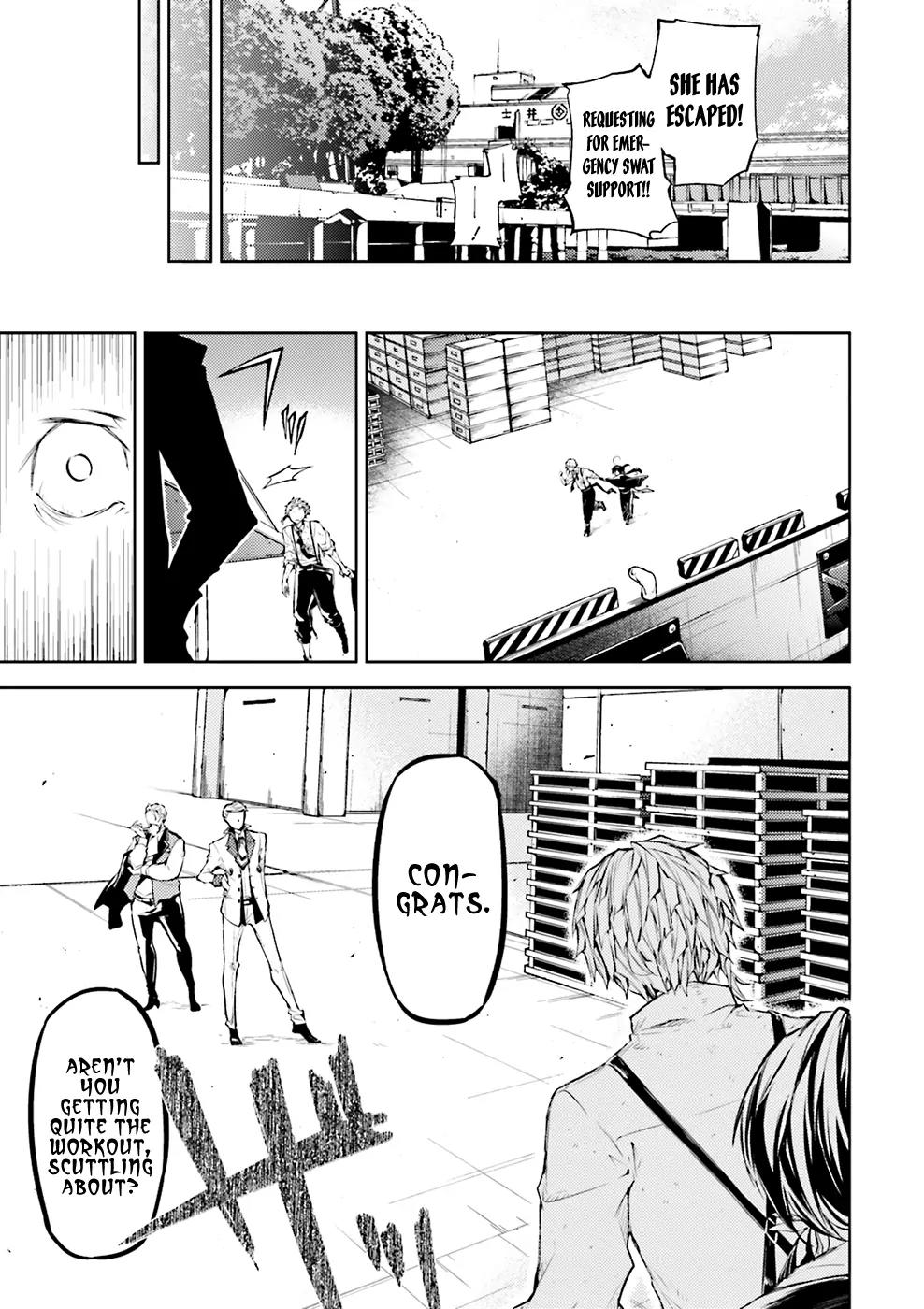 Bungou Stray Dogs Chapter 27 page 14 - Chapter 27: On the Jagged Shore