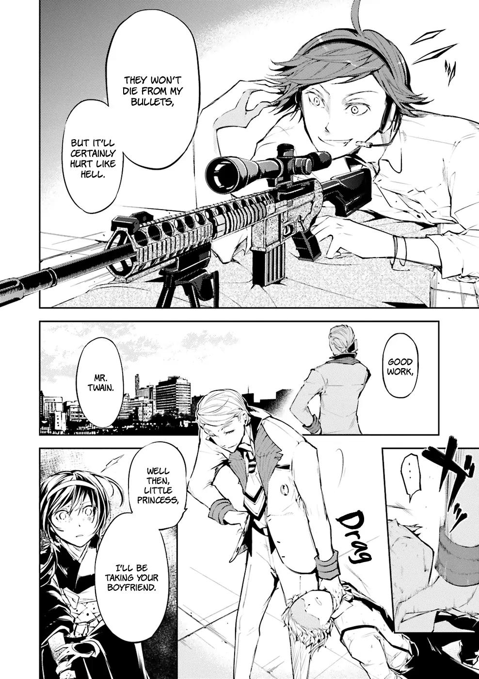 Bungou Stray Dogs Chapter 27 page 17 - Chapter 27: On the Jagged Shore