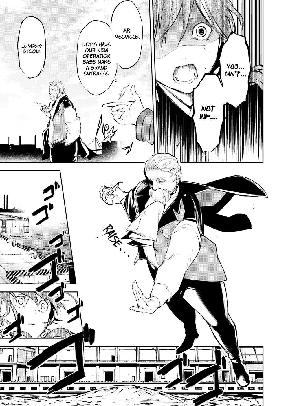 Bungou Stray Dogs Chapter 27 page 18 - Chapter 27: On the Jagged Shore