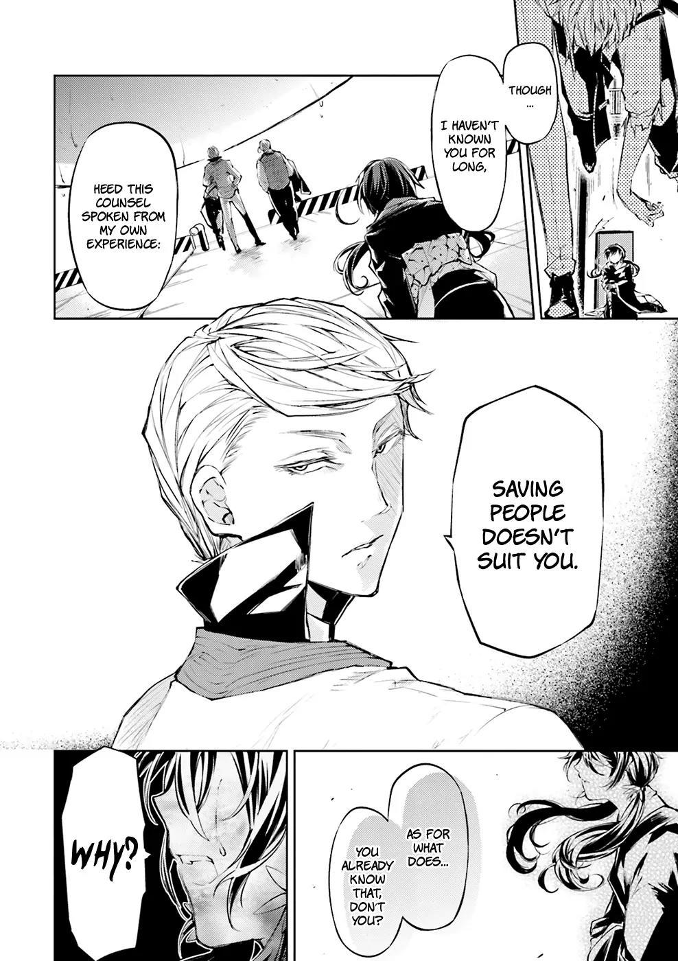 Bungou Stray Dogs Chapter 27 page 20 - Chapter 27: On the Jagged Shore