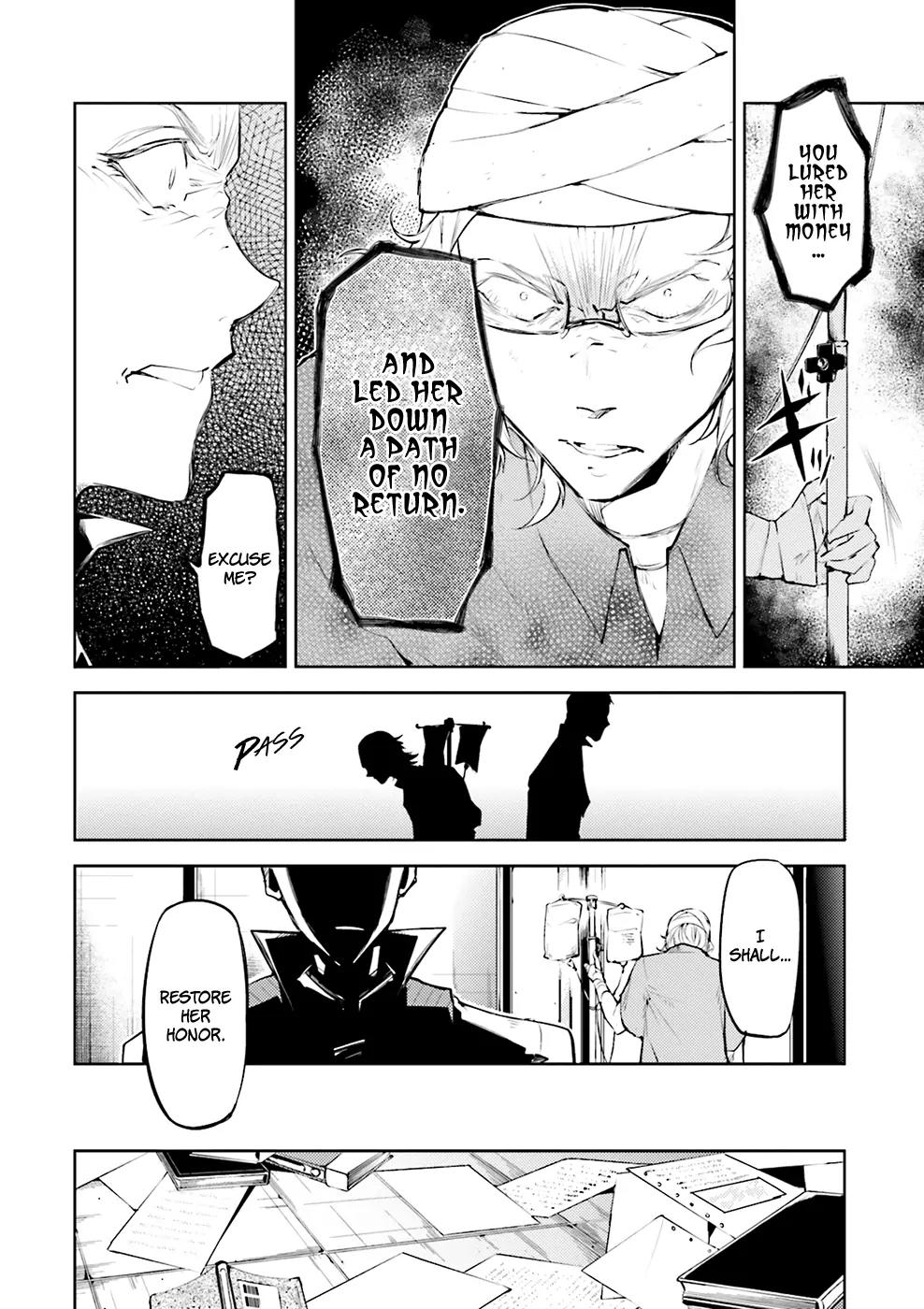 Bungou Stray Dogs Chapter 27 page 34 - Chapter 27: On the Jagged Shore