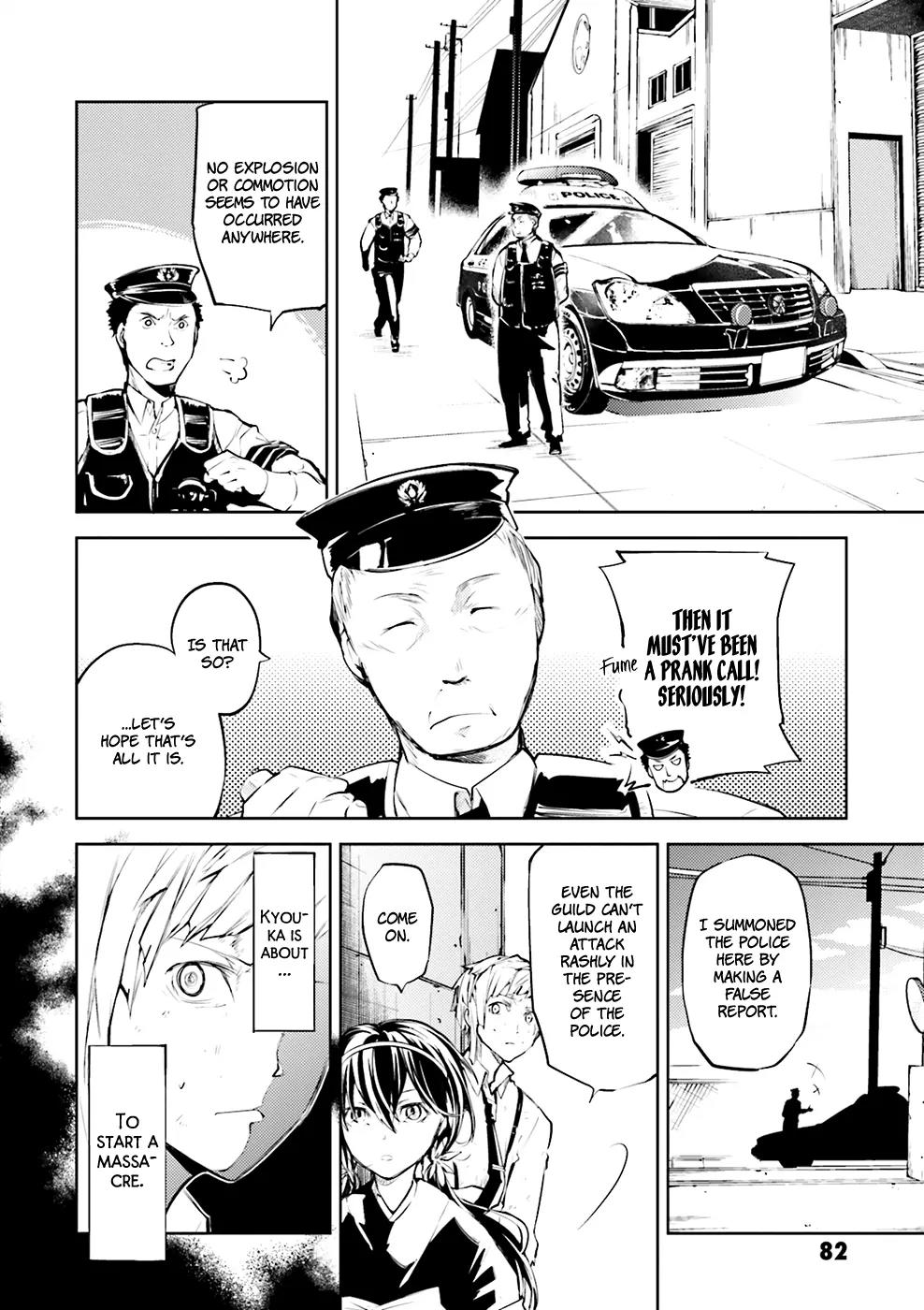 Bungou Stray Dogs Chapter 27 page 5 - Chapter 27: On the Jagged Shore