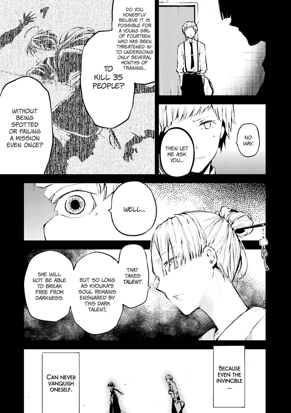 Bungou Stray Dogs Chapter 27 page 6 - Chapter 27: On the Jagged Shore