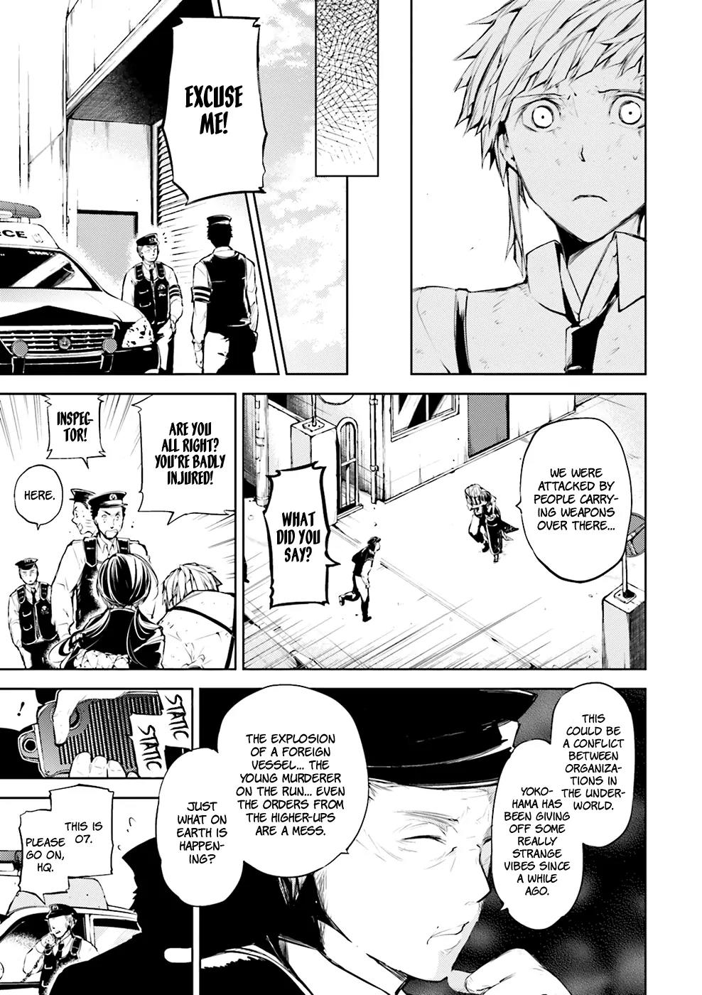 Bungou Stray Dogs Chapter 27 page 8 - Chapter 27: On the Jagged Shore
