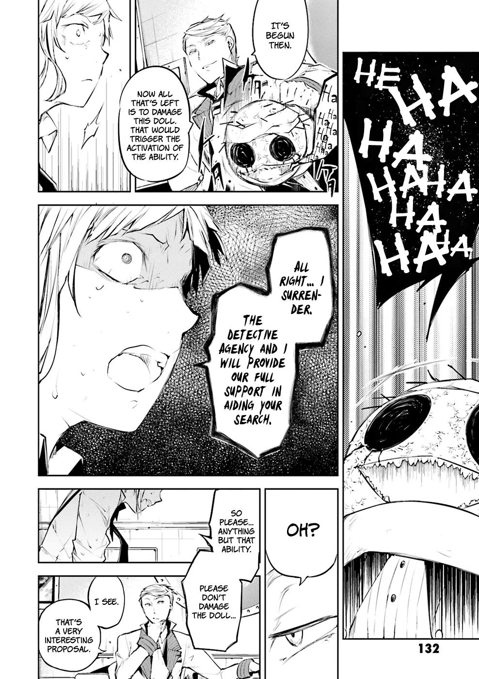 Bungou Stray Dogs Chapter 28 page 17 - Chapter 28: Emergency Plan