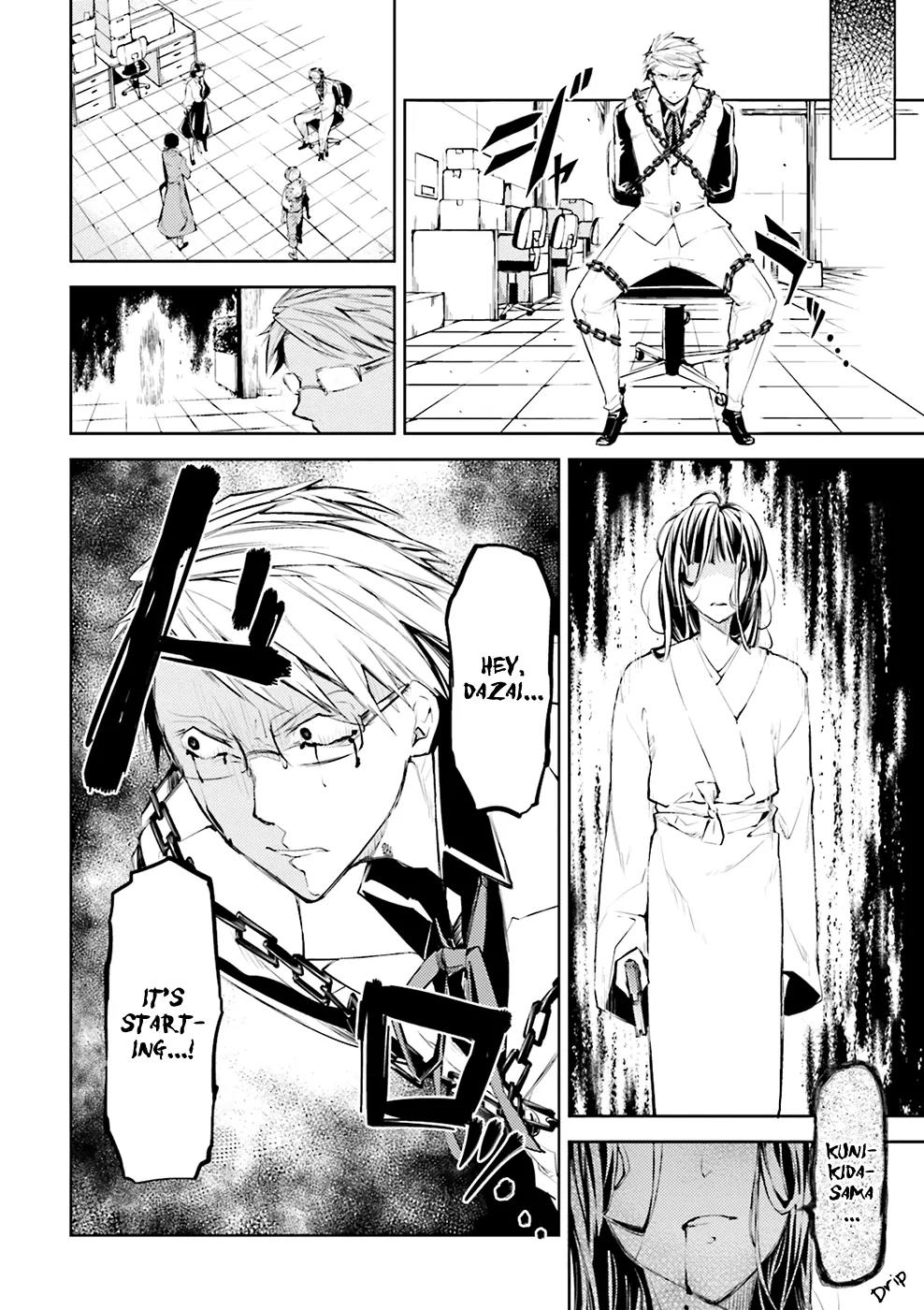 Bungou Stray Dogs Chapter 28 page 21 - Chapter 28: Emergency Plan
