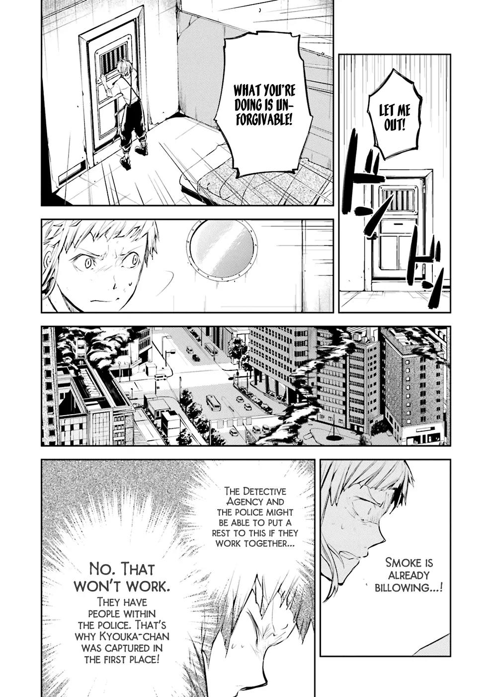 Bungou Stray Dogs Chapter 28 page 22 - Chapter 28: Emergency Plan