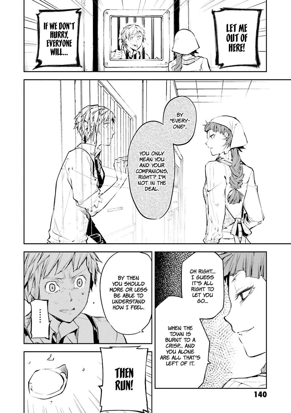 Bungou Stray Dogs Chapter 28 page 25 - Chapter 28: Emergency Plan