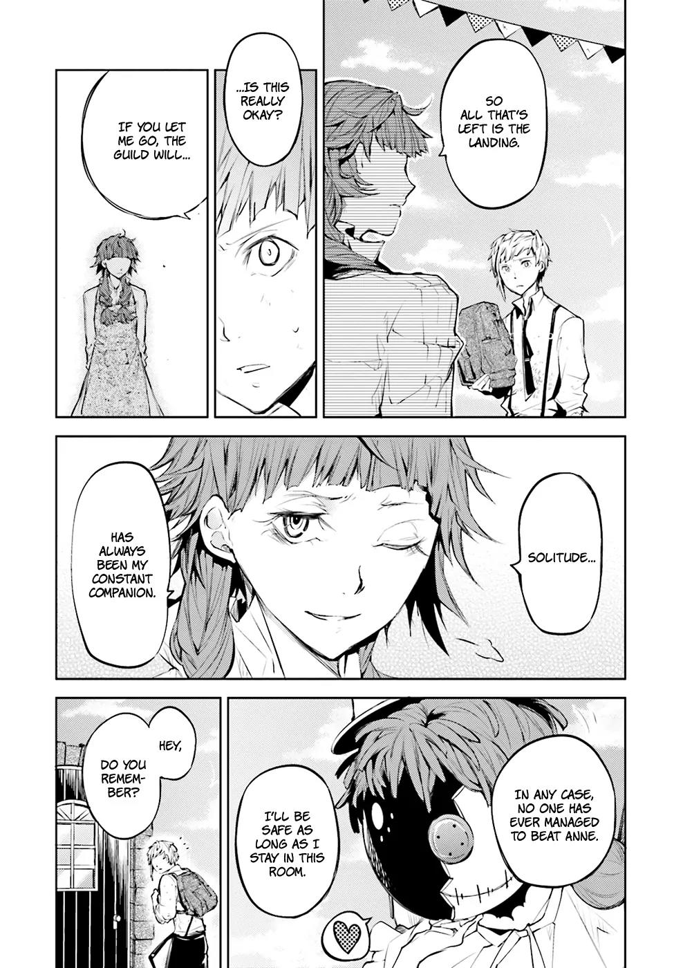 Bungou Stray Dogs Chapter 28 page 33 - Chapter 28: Emergency Plan