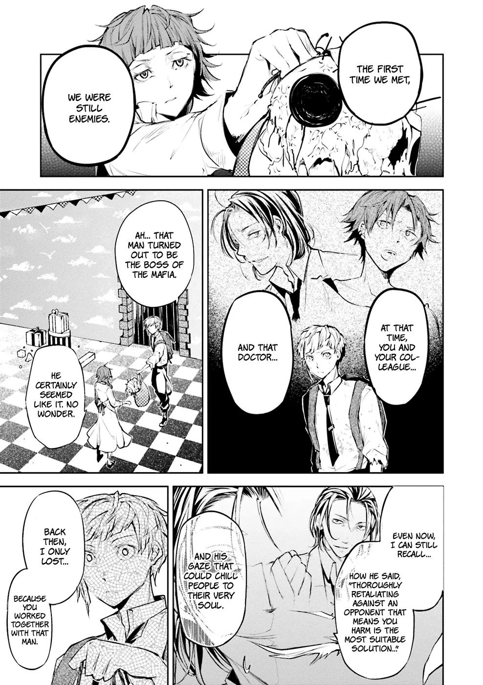 Bungou Stray Dogs Chapter 28 page 34 - Chapter 28: Emergency Plan
