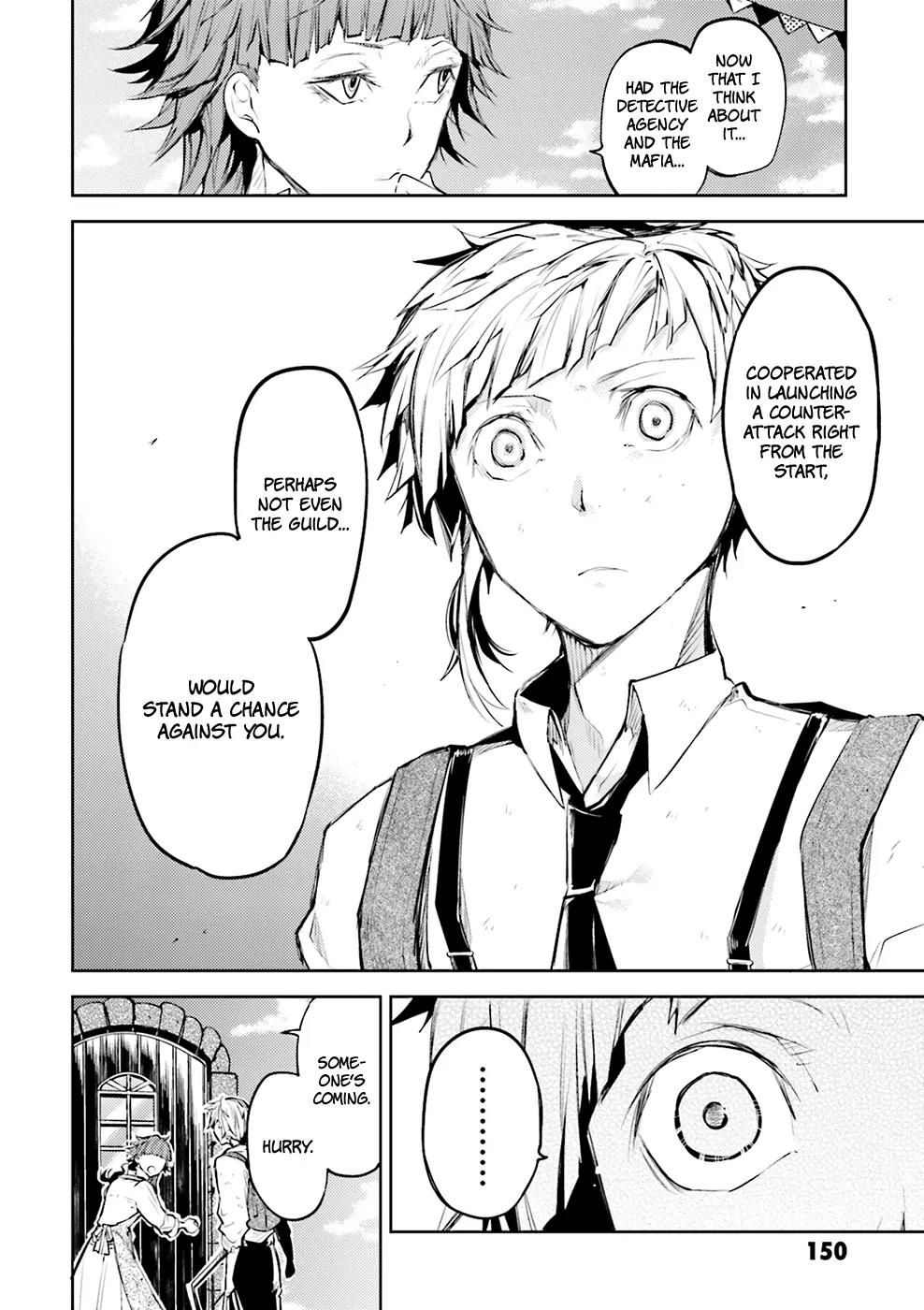 Bungou Stray Dogs Chapter 28 page 35 - Chapter 28: Emergency Plan