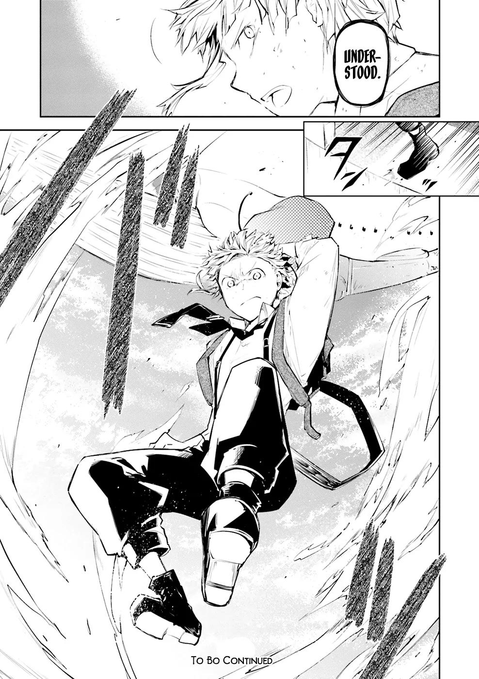 Bungou Stray Dogs Chapter 28 page 38 - Chapter 28: Emergency Plan