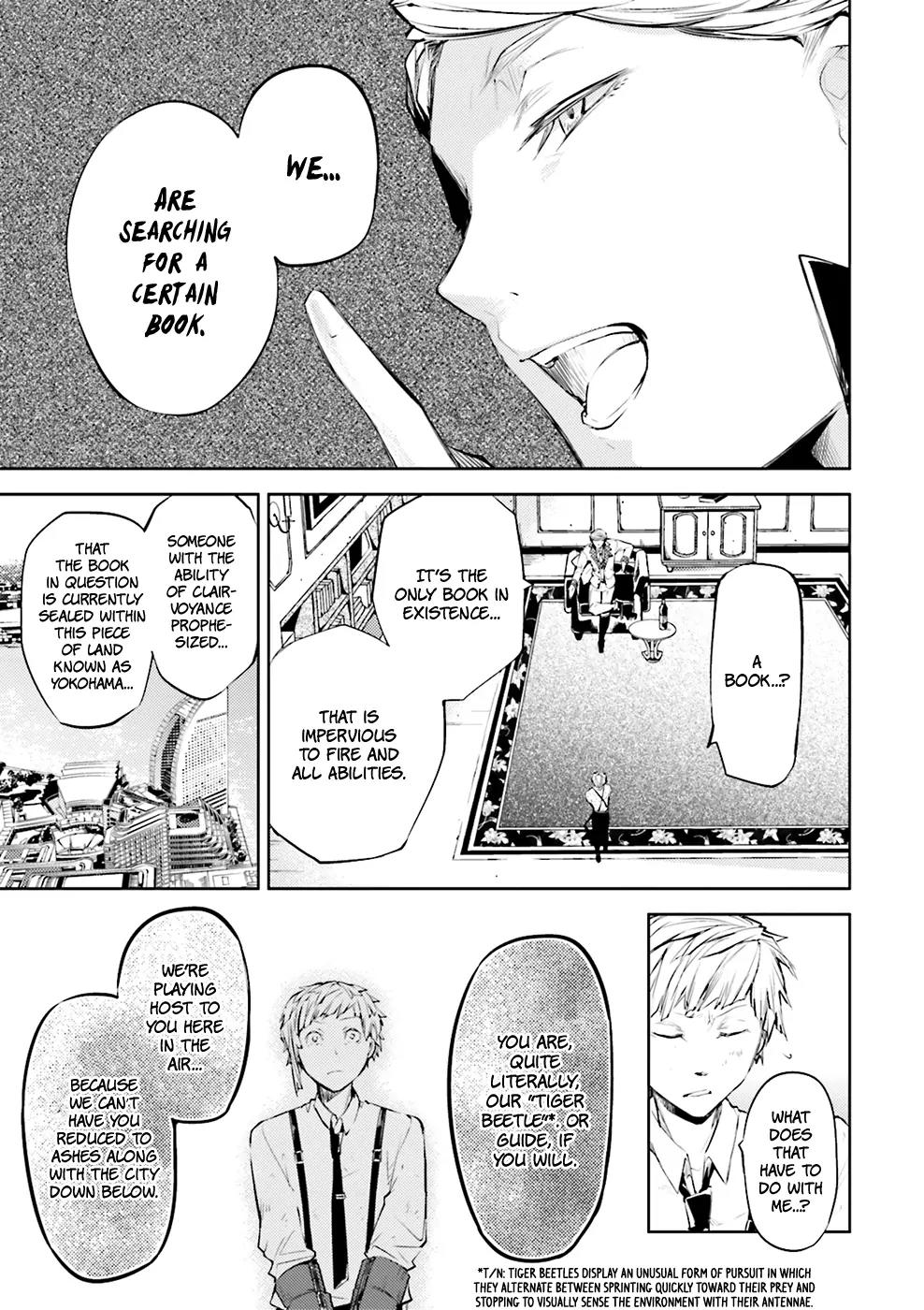 Bungou Stray Dogs Chapter 28 page 8 - Chapter 28: Emergency Plan