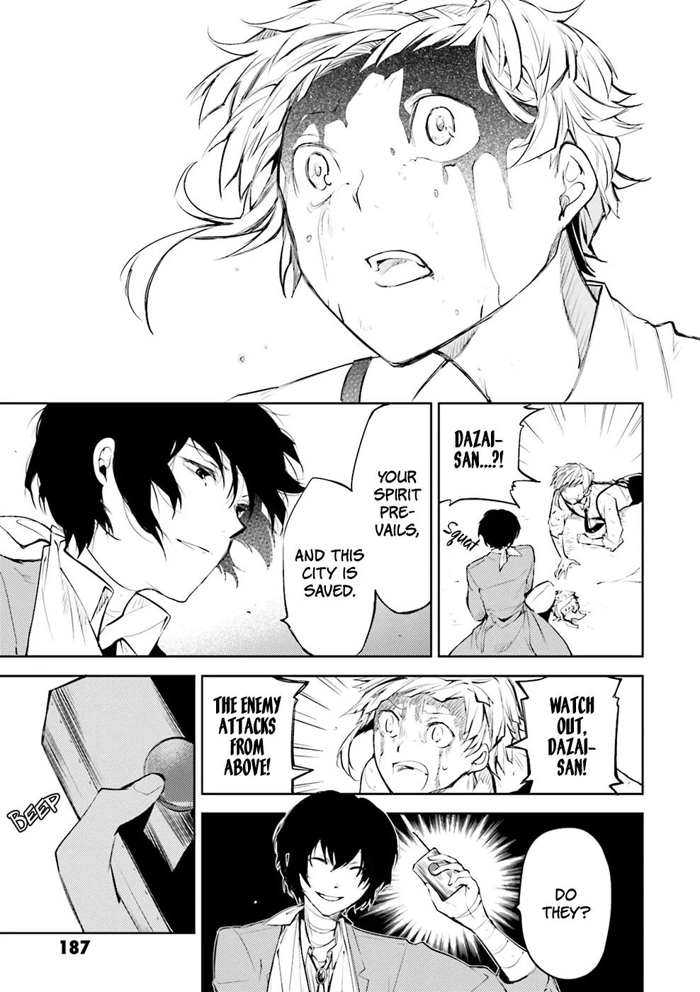 Bungou Stray Dogs Chapter 29 page 34 - Chapter 29: The Head May Err