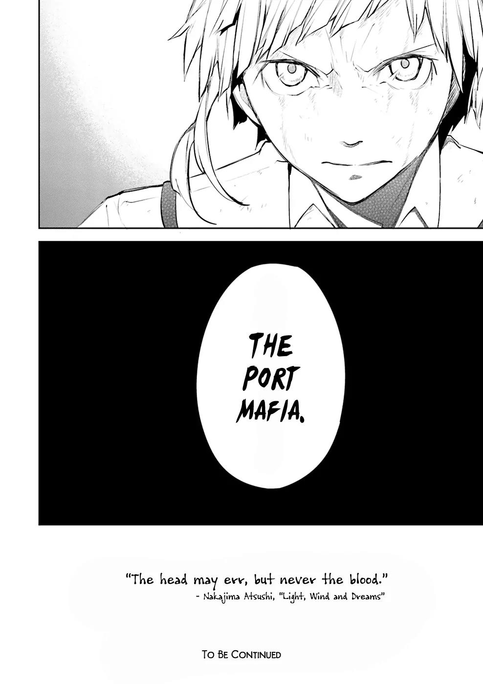 Bungou Stray Dogs Chapter 29 page 41 - Chapter 29: The Head May Err