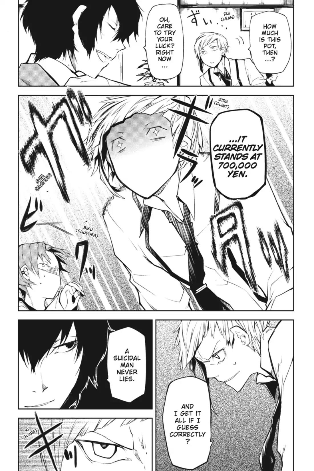 Bungou Stray Dogs Chapter 3 page 10 - Chapter 3: Yokohama Gangster Paradise, Part 1