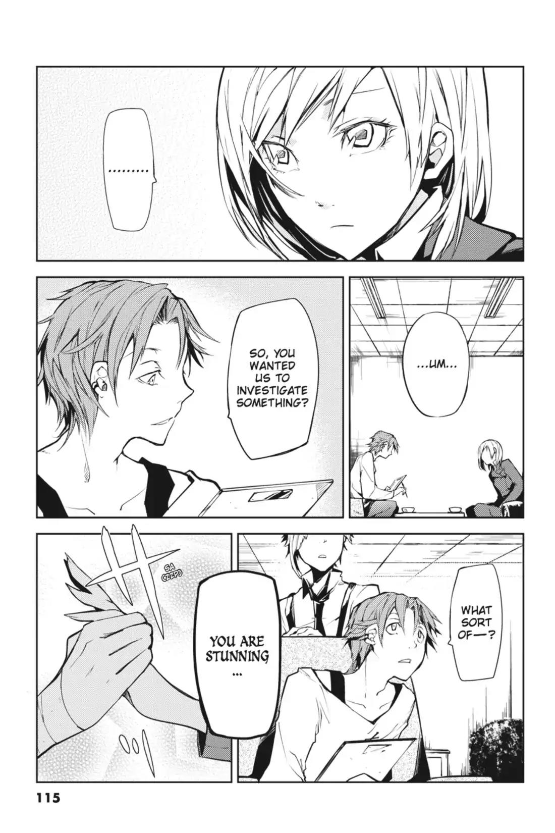 Bungou Stray Dogs Chapter 3 page 13 - Chapter 3: Yokohama Gangster Paradise, Part 1