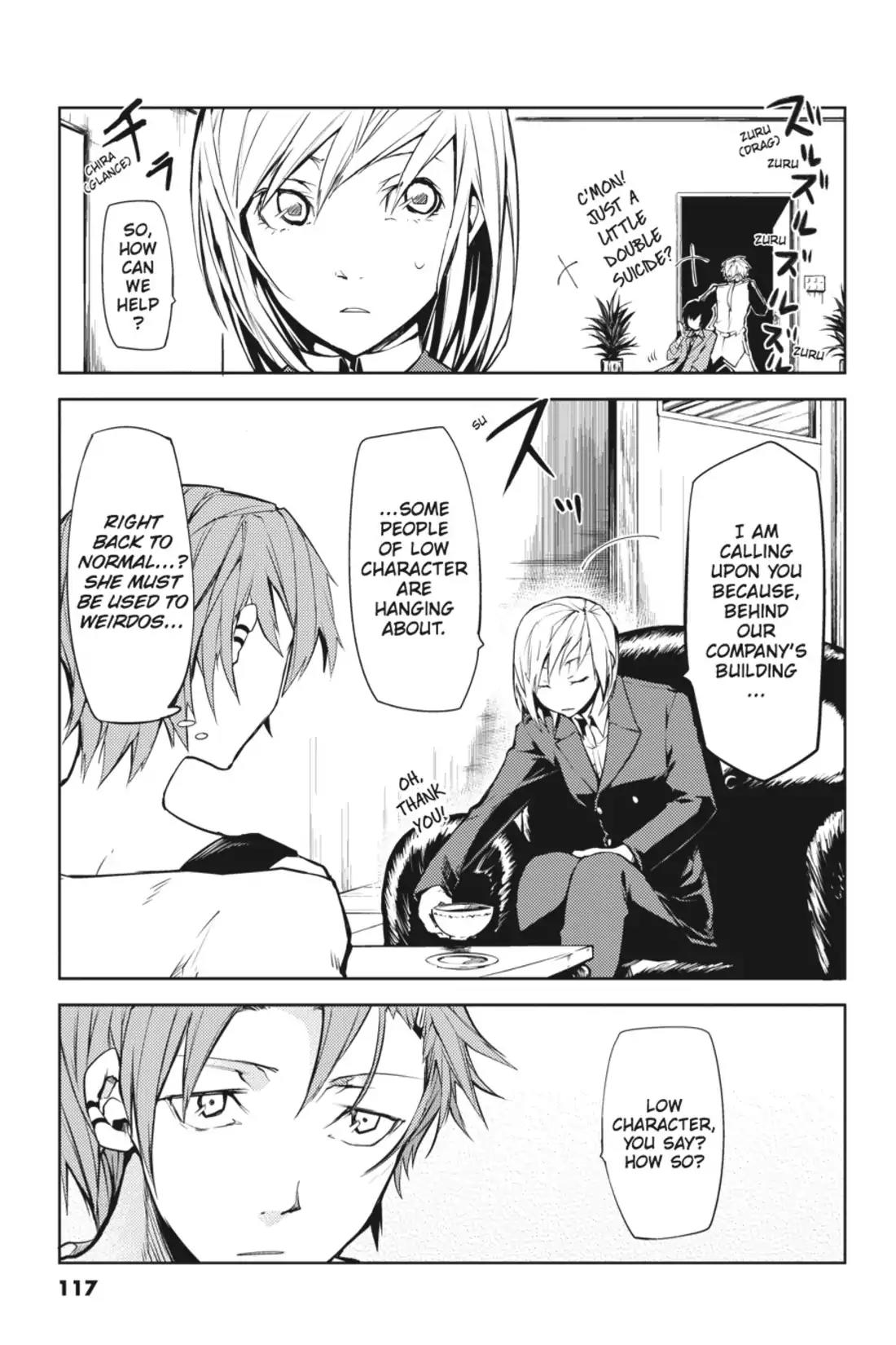 Bungou Stray Dogs Chapter 3 page 15 - Chapter 3: Yokohama Gangster Paradise, Part 1