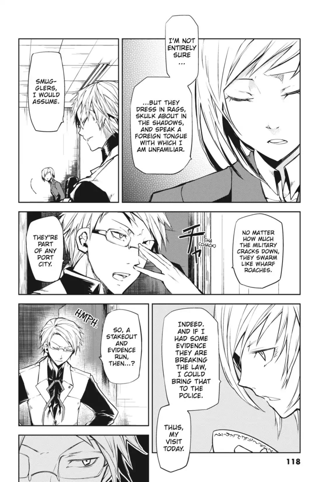 Bungou Stray Dogs Chapter 3 page 16 - Chapter 3: Yokohama Gangster Paradise, Part 1