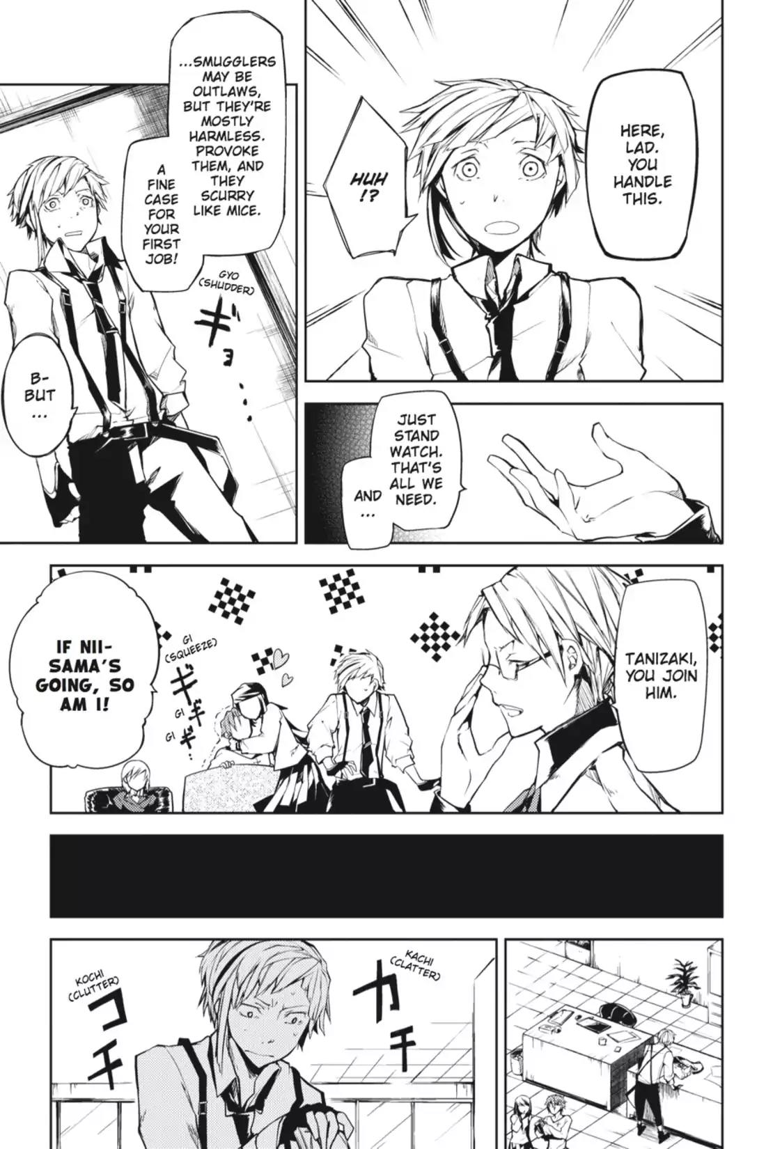 Bungou Stray Dogs Chapter 3 page 17 - Chapter 3: Yokohama Gangster Paradise, Part 1