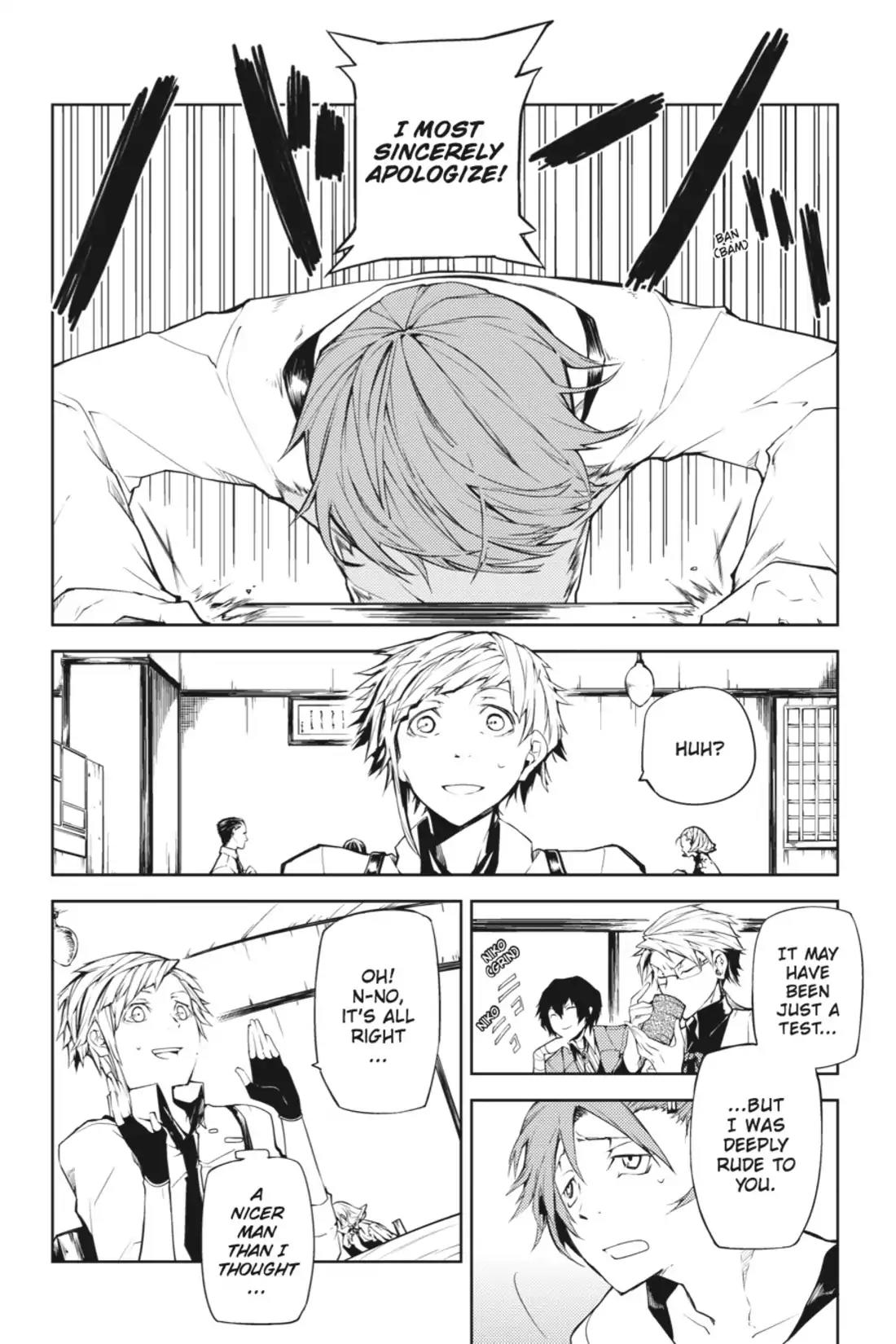 Bungou Stray Dogs Chapter 3 page 2 - Chapter 3: Yokohama Gangster Paradise, Part 1