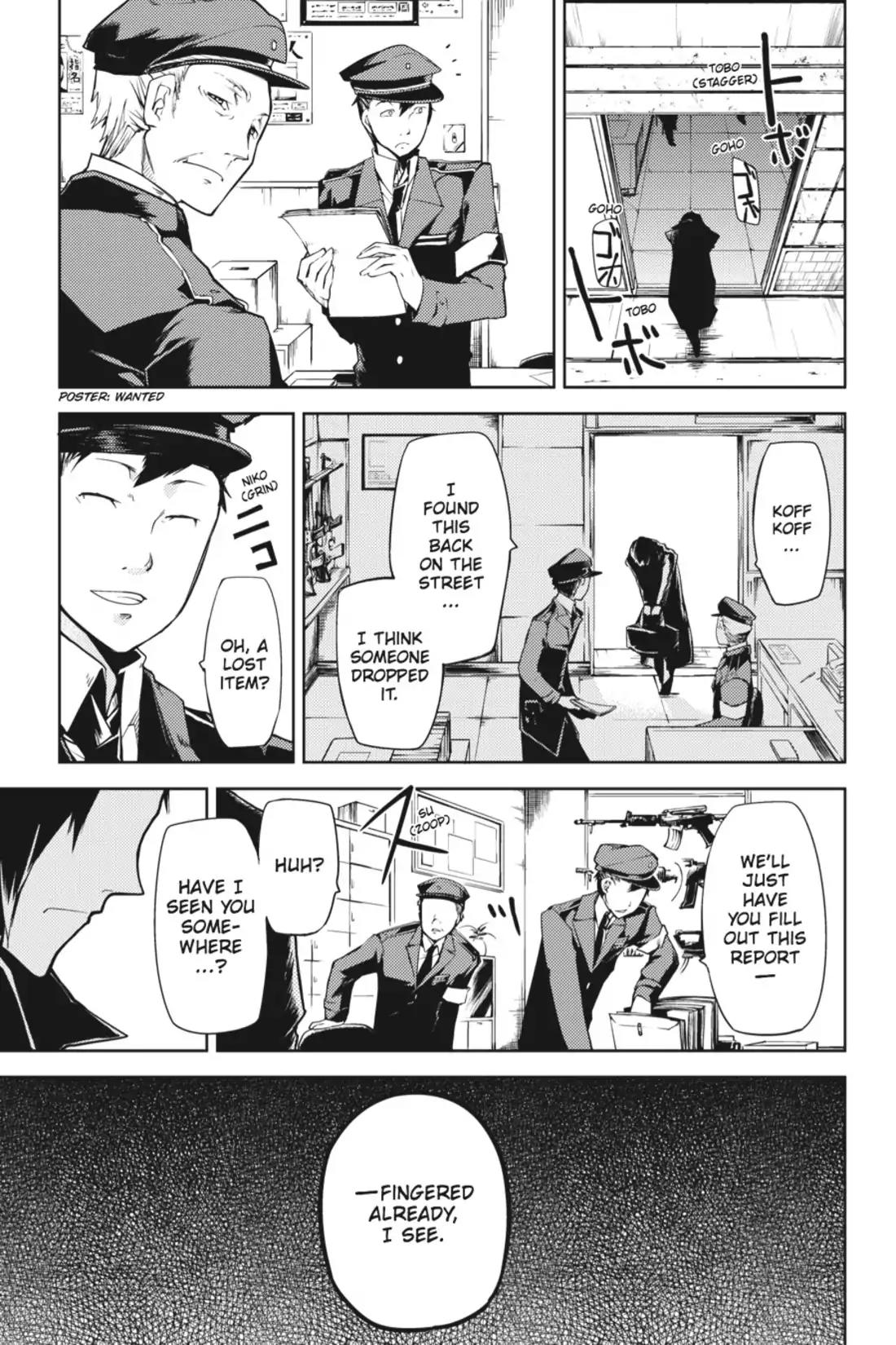 Bungou Stray Dogs Chapter 3 page 21 - Chapter 3: Yokohama Gangster Paradise, Part 1