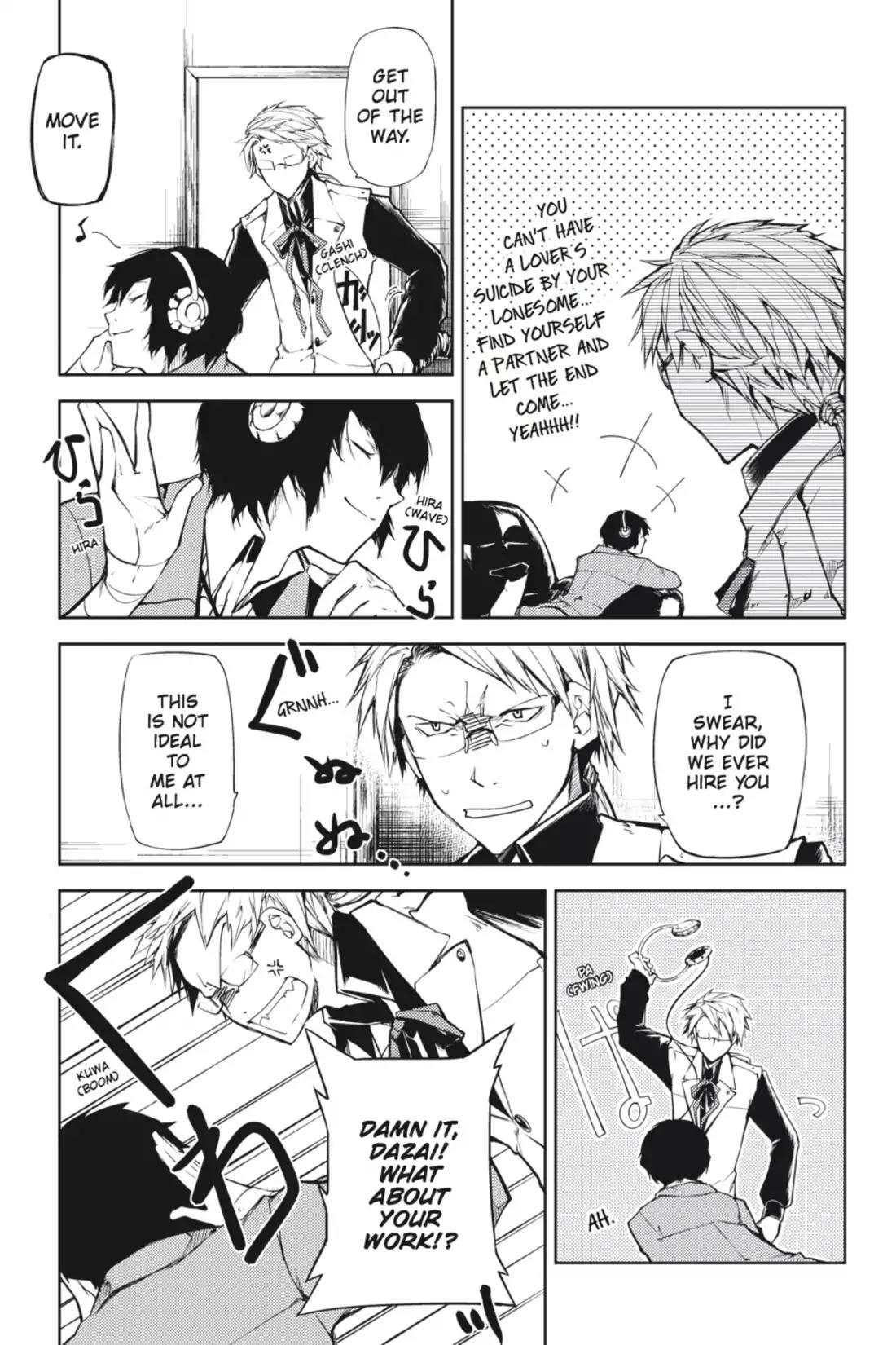 Bungou Stray Dogs Chapter 3 page 28 - Chapter 3: Yokohama Gangster Paradise, Part 1