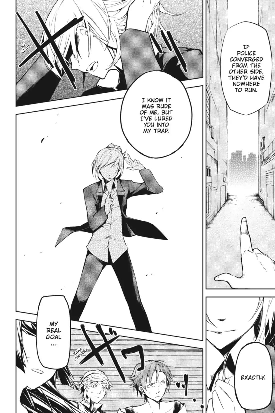 Bungou Stray Dogs Chapter 3 page 33 - Chapter 3: Yokohama Gangster Paradise, Part 1