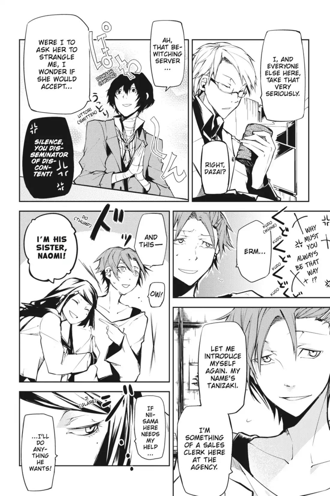 Bungou Stray Dogs Chapter 3 page 4 - Chapter 3: Yokohama Gangster Paradise, Part 1
